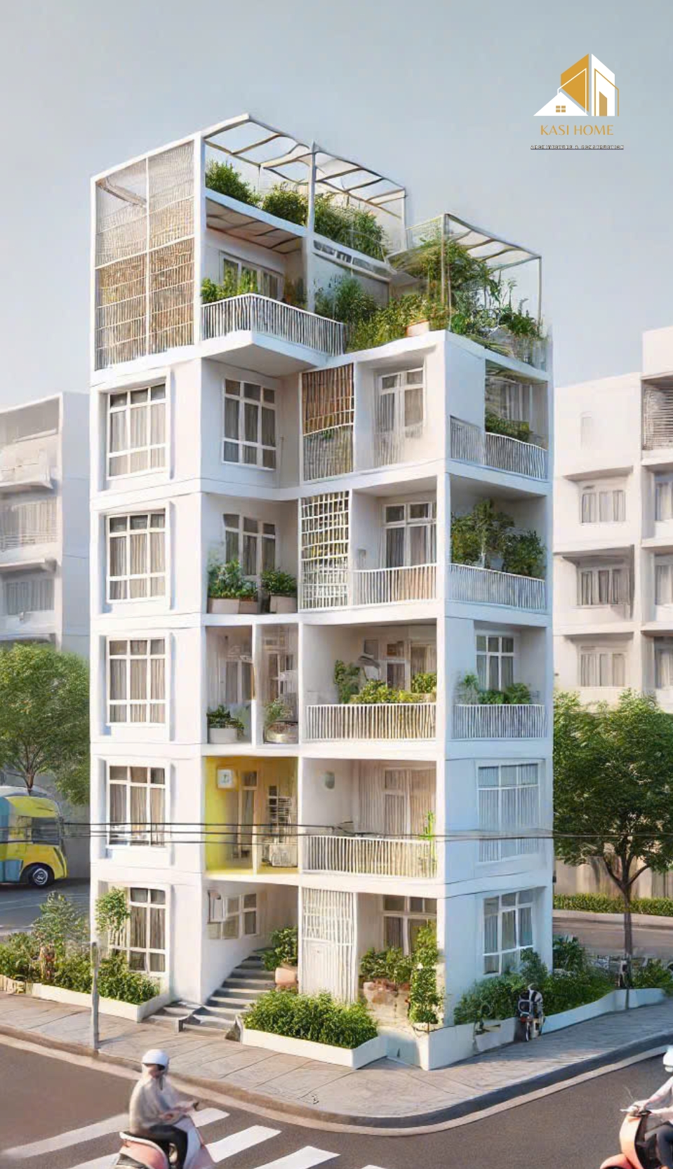 Xu hướng thiết kế chung cư mini 2025